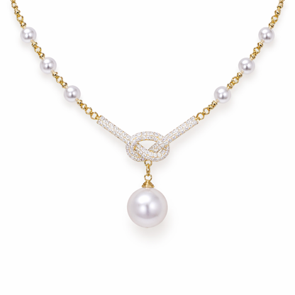 Purple Halo Necklace