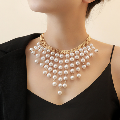 Pearl Cascade Necklace