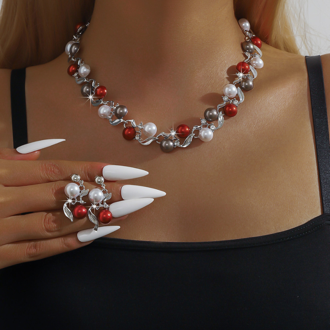 Crimson Pearl Set