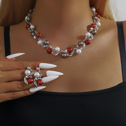 Crimson Pearl Set