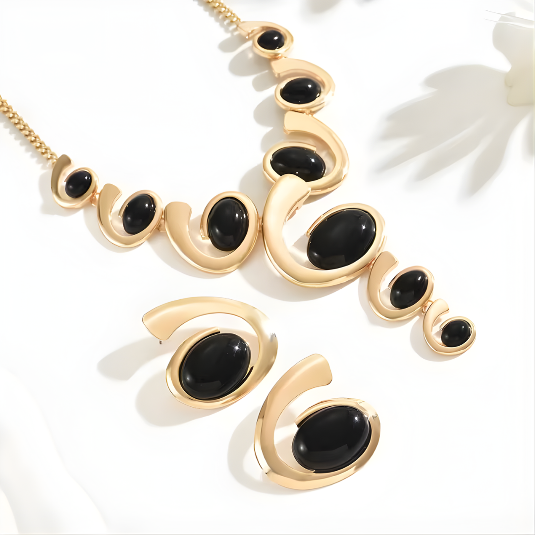 Onyx Swirl Set