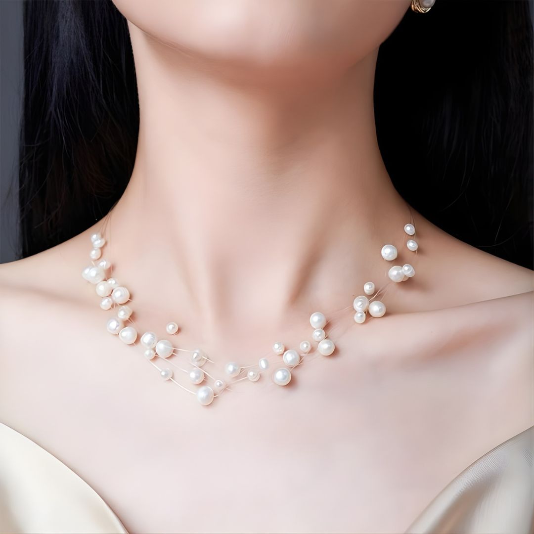 Cascade Pearlline Necklace