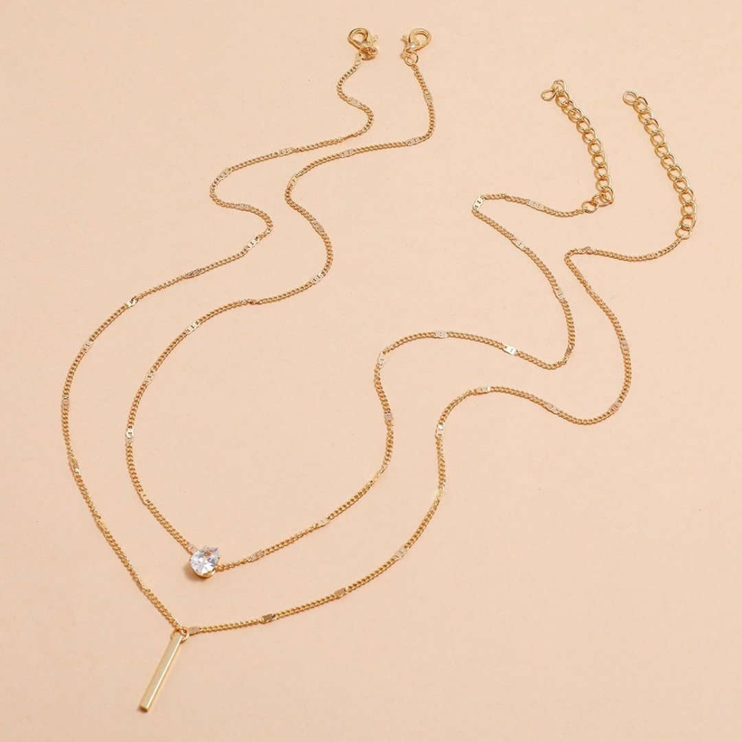 Scarlet Drizzle Necklace