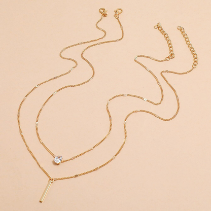Scarlet Drizzle Necklace