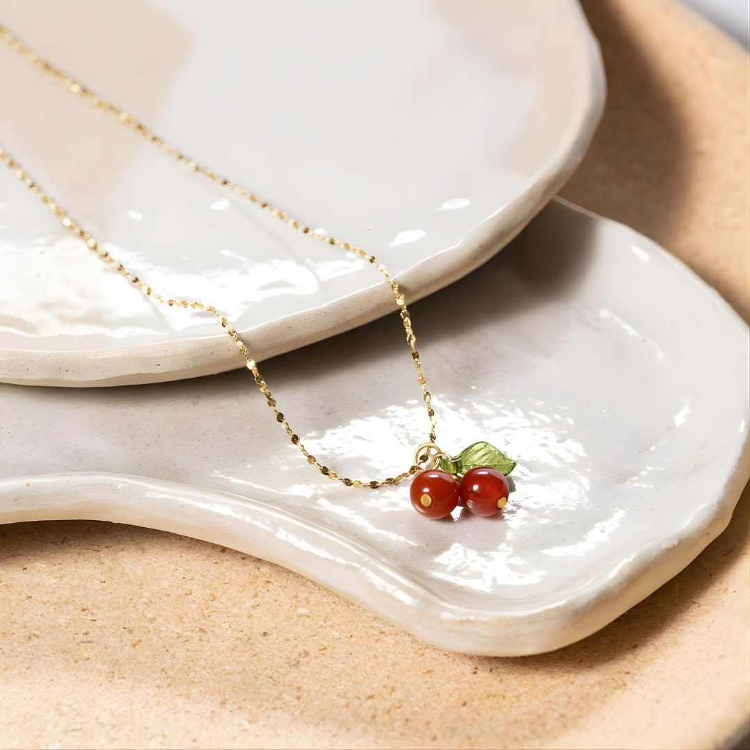 Cherry Bloom Necklace