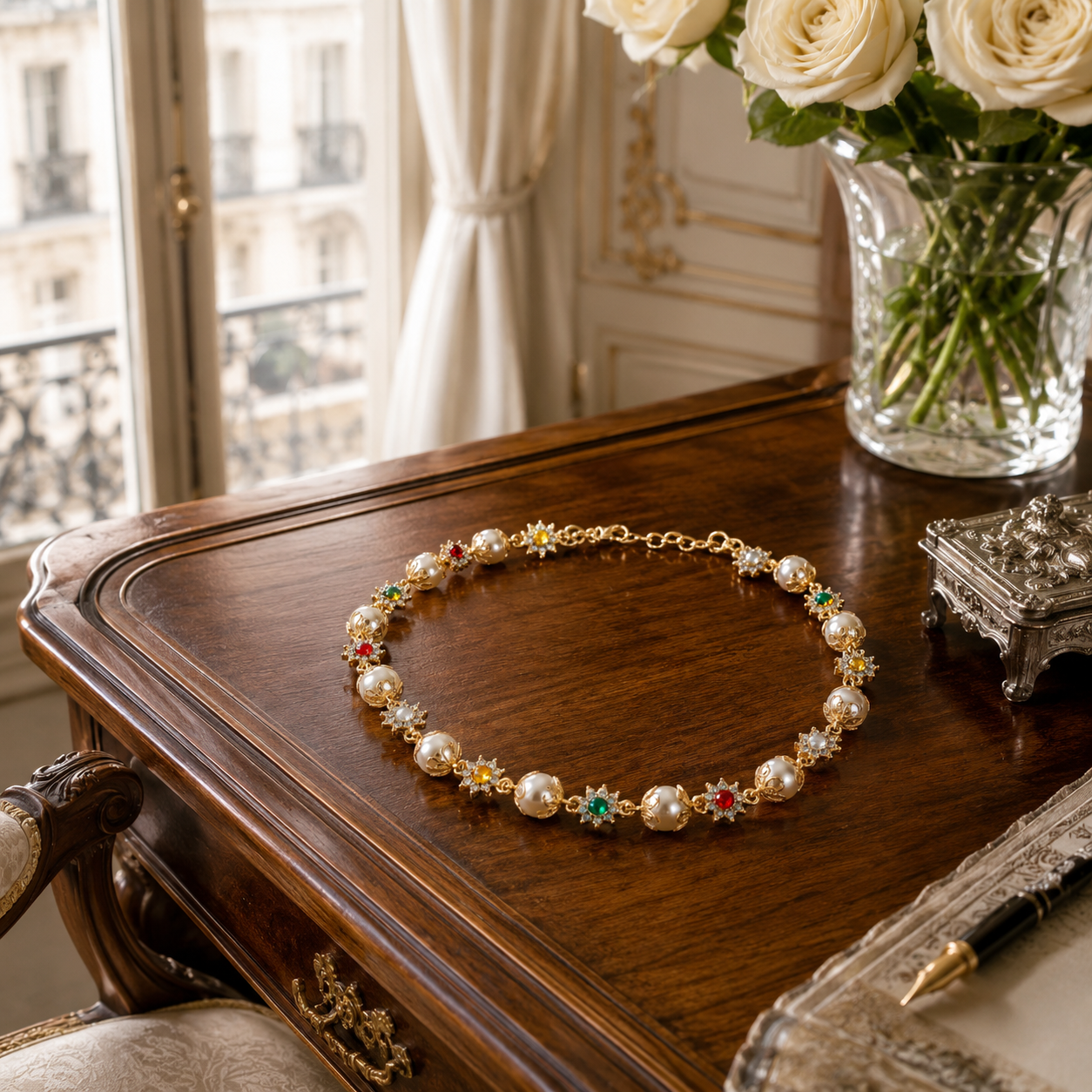 Luna Pearl Necklace