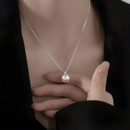 Azure Pearl Necklace