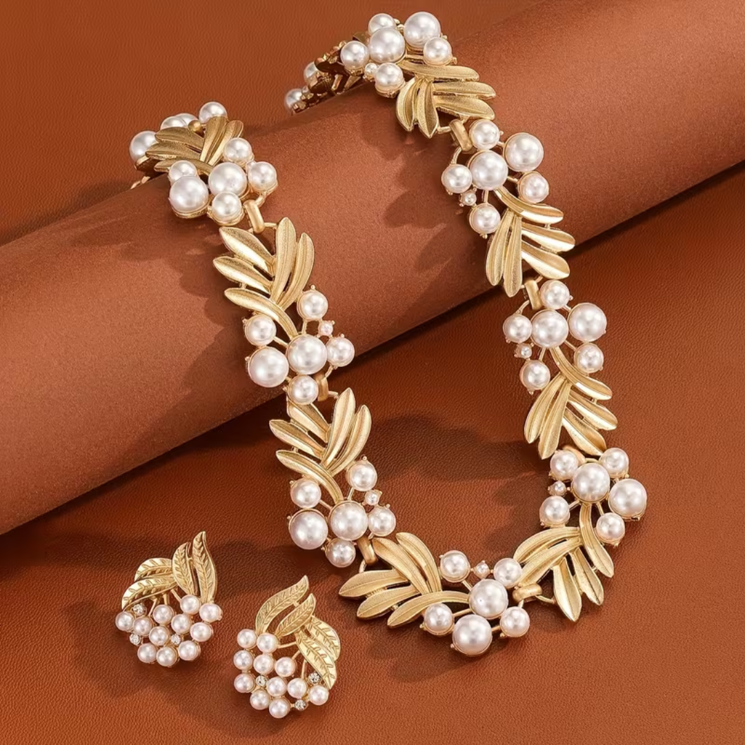 Ginkgo Pearl Set