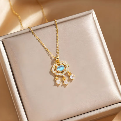 Serenity Lock Necklace