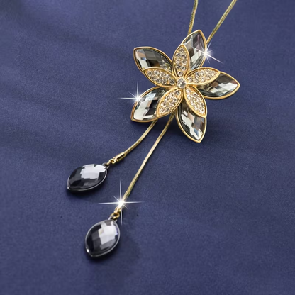 Moonlit Flower Necklace