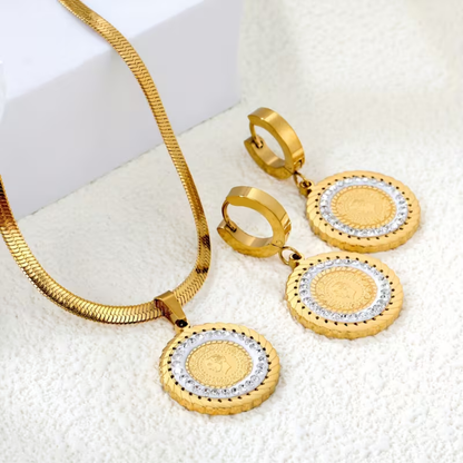 Golden Medallion Set