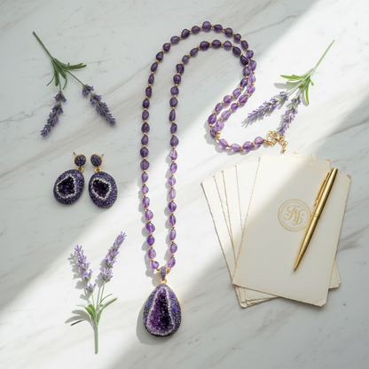 Amethyst Aura Set