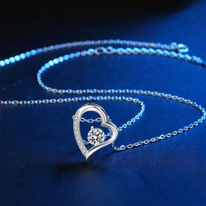 Radiant Heartline Necklace