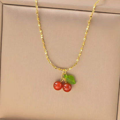 Cherry Bloom Necklace