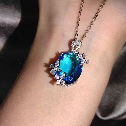 Sapphire Whisper Necklace