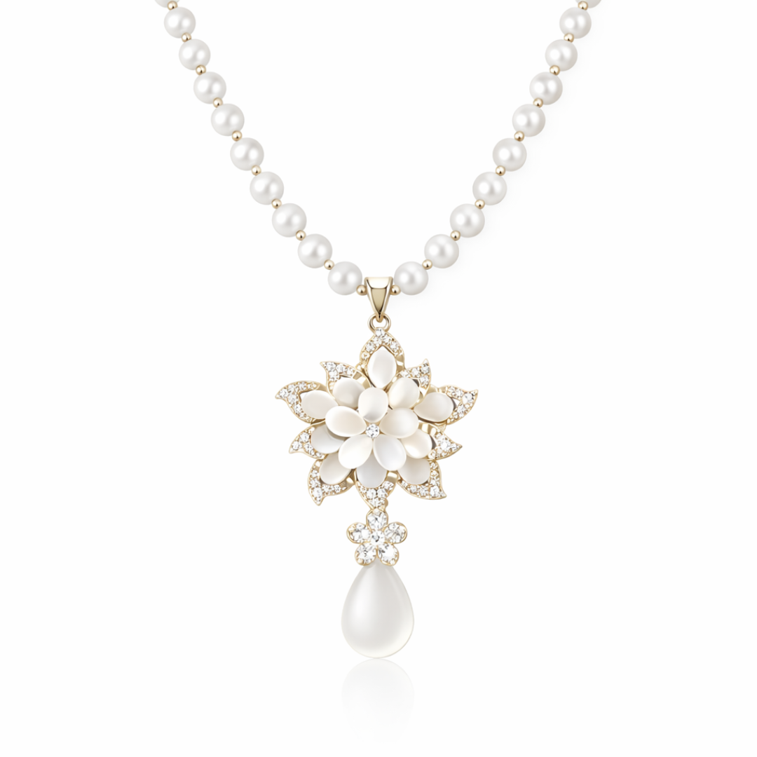 Eclipse Petal Necklace