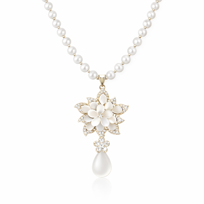 Eclipse Petal Necklace