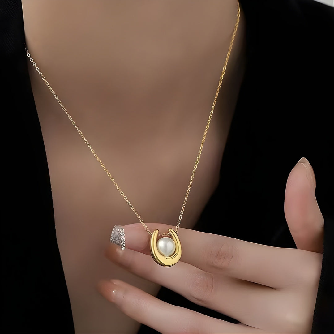 Golden Arc Pendant