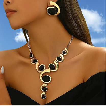 Onyx Swirl Set