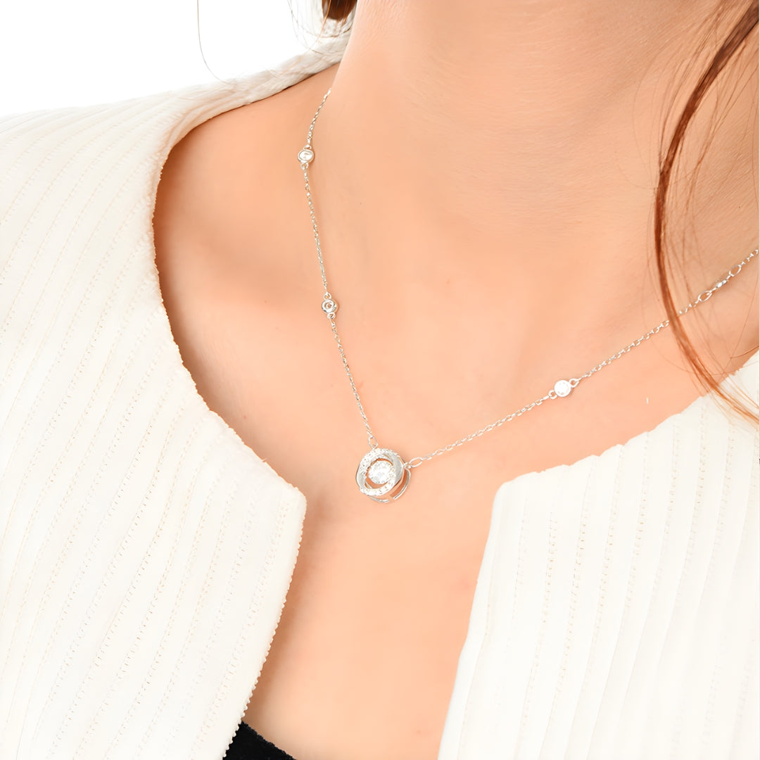 Lustrous Orbit Pendant