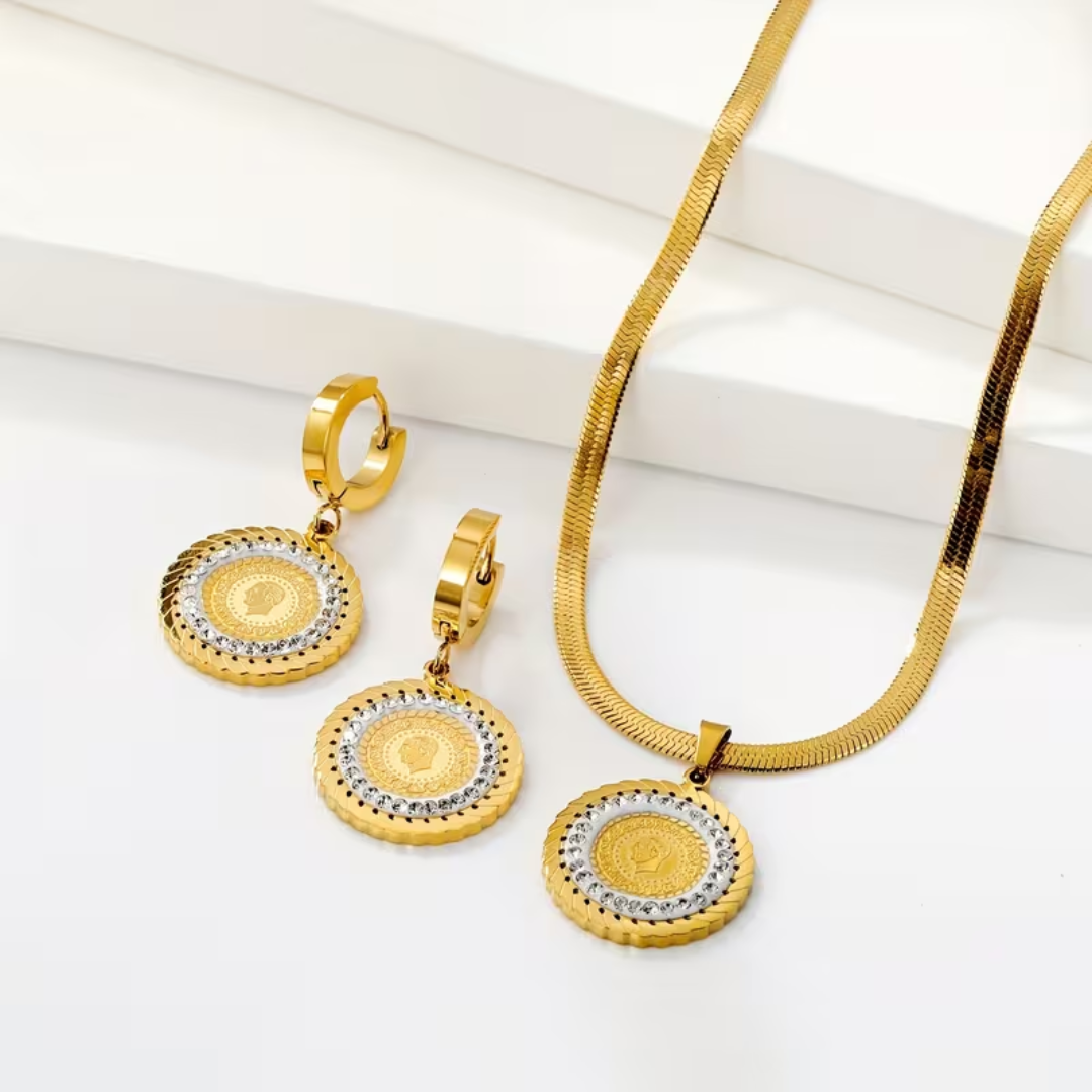 Golden Medallion Set