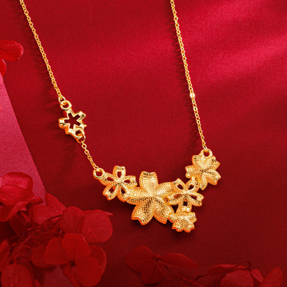 Golden Blossom Necklace