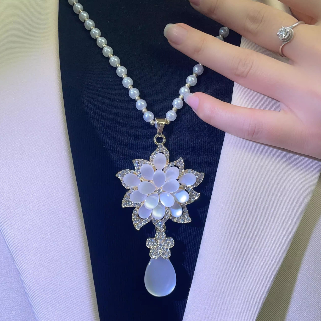 Eclipse Petal Necklace