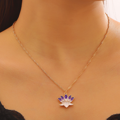 Petal Charm Necklace