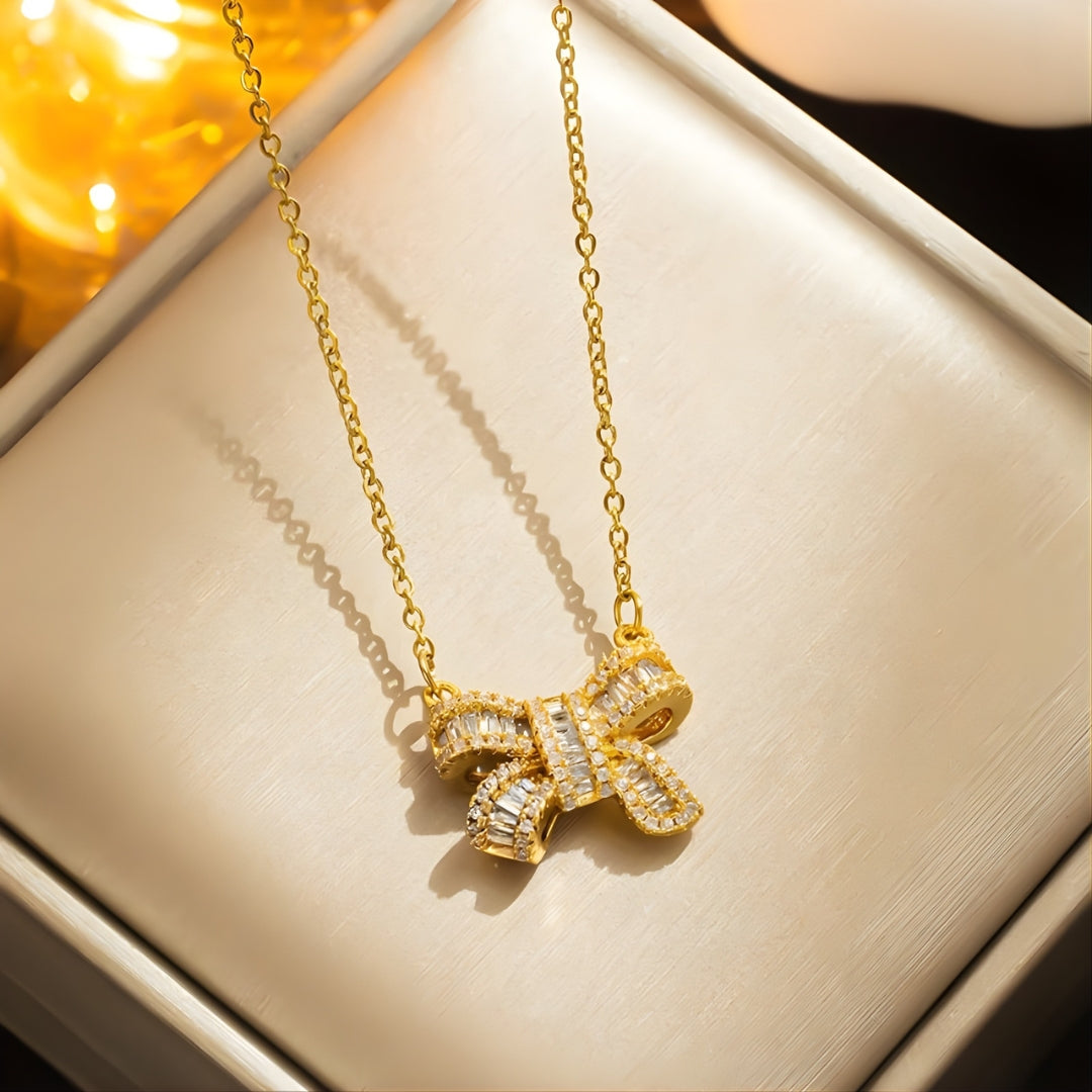 Veloura Bow Necklace