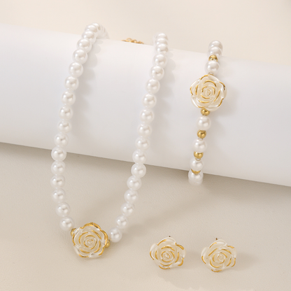 Camellia Pearl Set