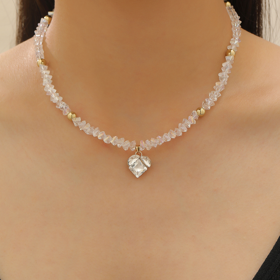 Obsidian Amor Necklace