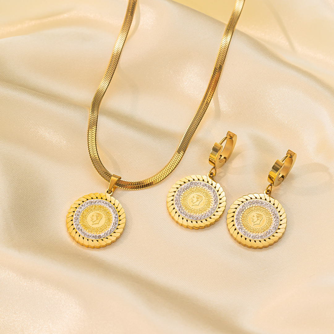 Golden Medallion Set