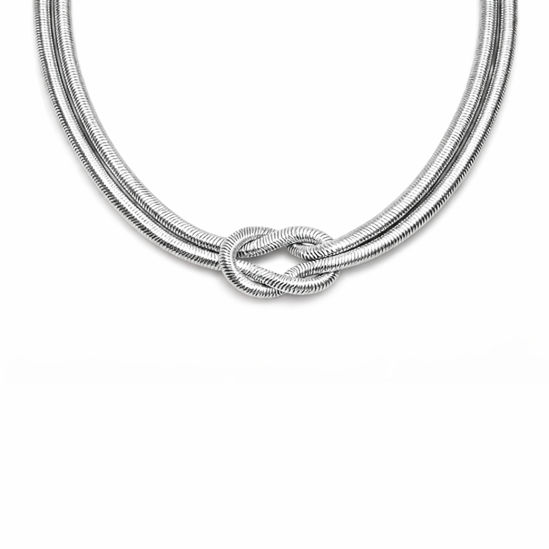 Velvet Knot Necklace