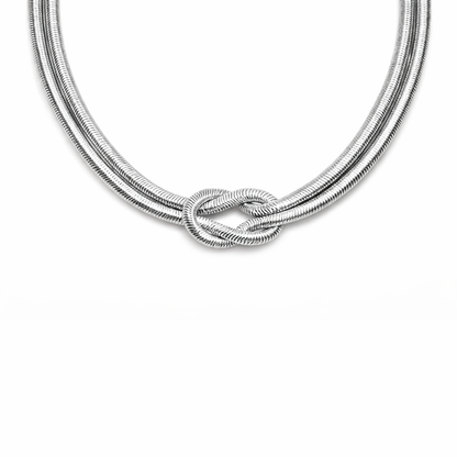 Velvet Knot Necklace