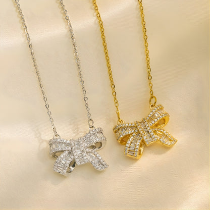 Veloura Bow Necklace