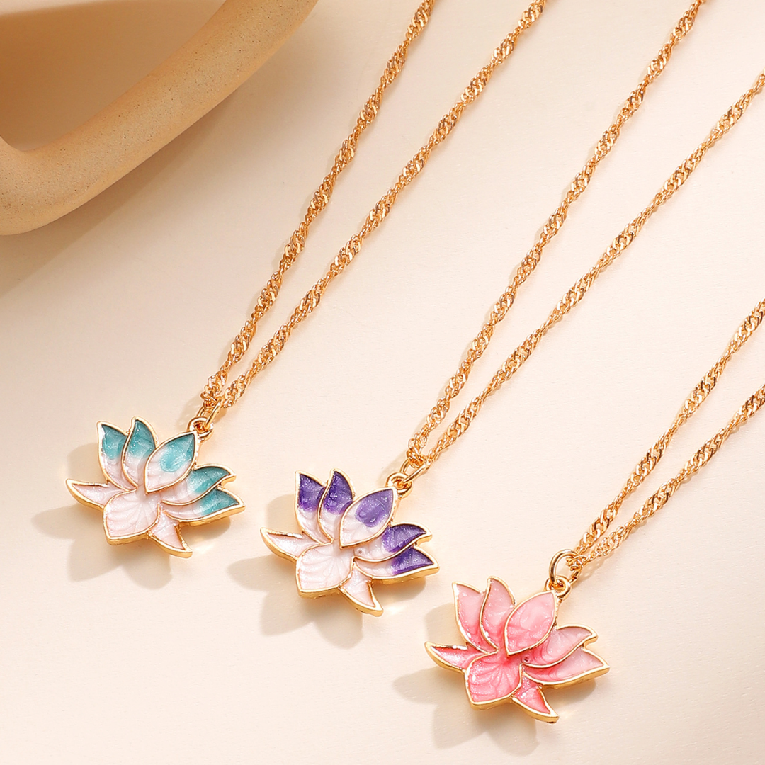 Petal Charm Necklace