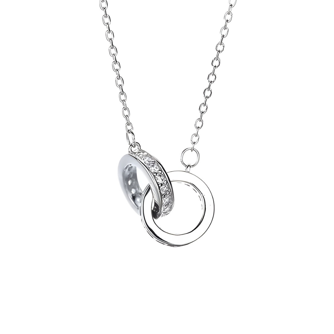 Celestine Circle Necklace