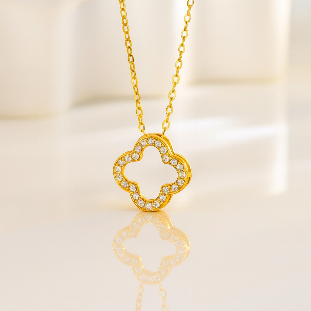 Seraphic Clover Necklace