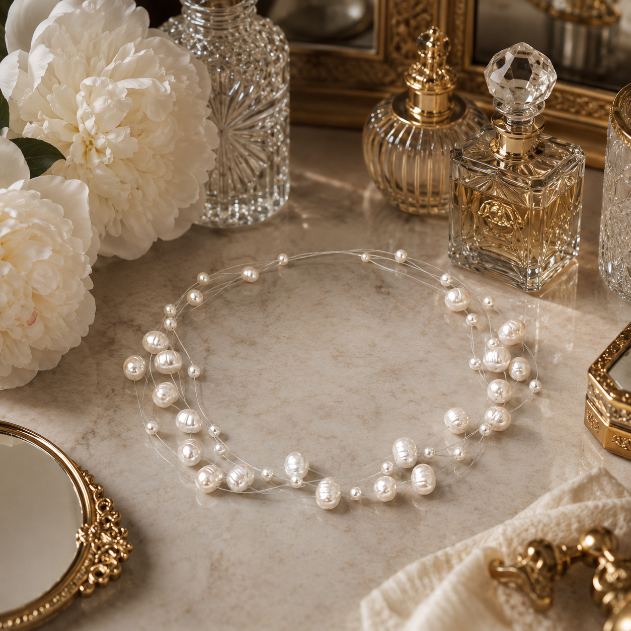 Cascade Pearlline Necklace