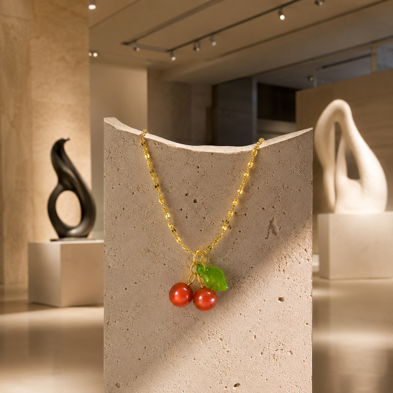 Cherry Bloom Necklace