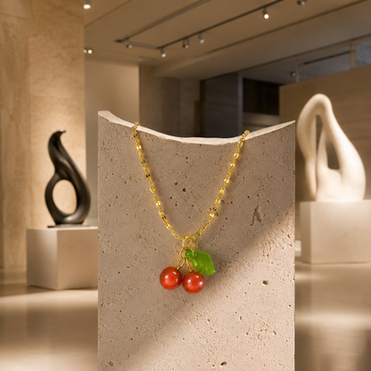 Cherry Bloom Necklace