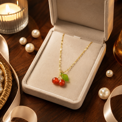 Cherry Bloom Necklace