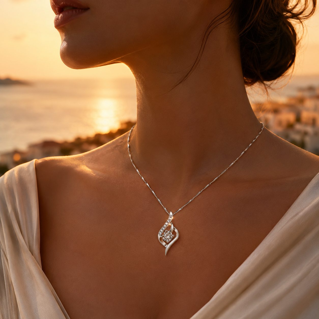Vesper Geo Necklace